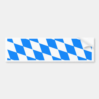 Tyskland Bayern flagga Bildekal