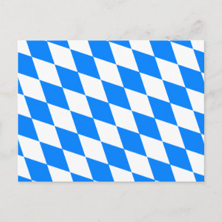 Tyskland Bayern-Flagga Vykort