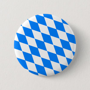 Tyskland Bayern högkvalitativ flagga Knapp
