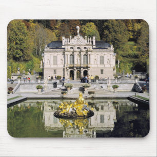 Tyskland, Bayern, Linderhof slott. Linderhof Musmatta