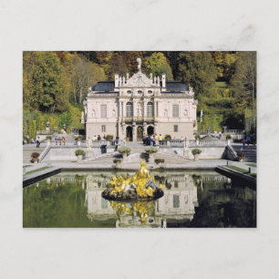 Tyskland, Bayern, Linderhof slott. Linderhof Vykort