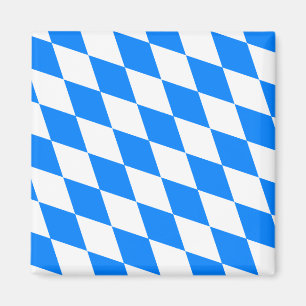 Tyskland Bayern med hög kvalitet Flagga Magnet