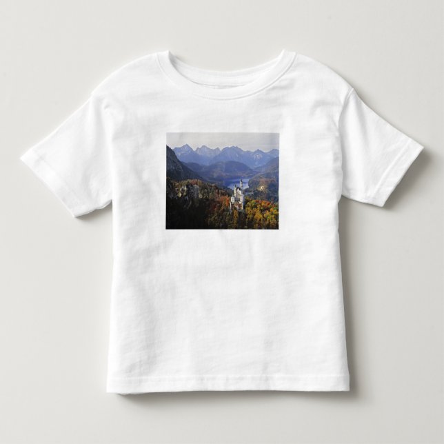 Tyskland, Bayern, Neuschwanstein slott. Kung Tee (Framsida)