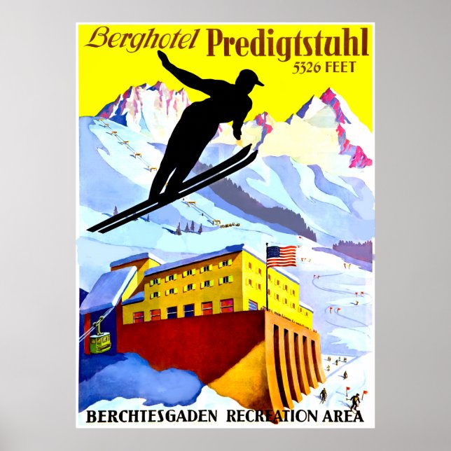 Tyskland Berchtesgaden Poster (Framsidan)