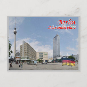 Tyskland - Berlin - Alexander Square - Vykort