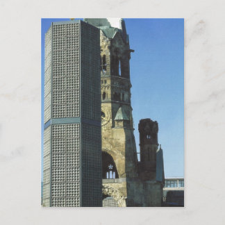 Tyskland, Berlin, Kurustendamm, Wilhelm Kirche Vykort