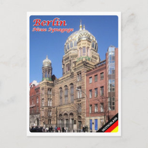 Tyskland - Berlin - Synagogue - Vykort
