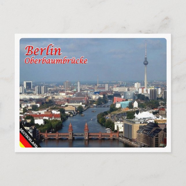 Tyskland - Berlin - Vykort (Framsida)