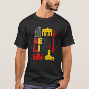 Tyskland Berlinkapital T Shirt