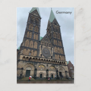 Tyskland Bremen domkyrka, Bremen Vykort