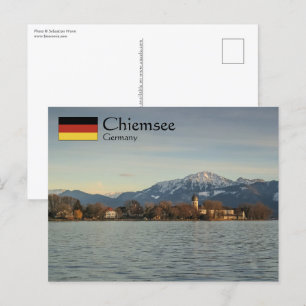 Tyskland chiemsee vykort