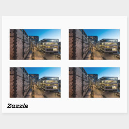 Tyskland cirkumflex i Köln Rektangulärt Klistermärke