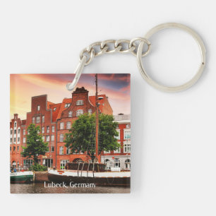 Tyskland citysfotografi av lubeck