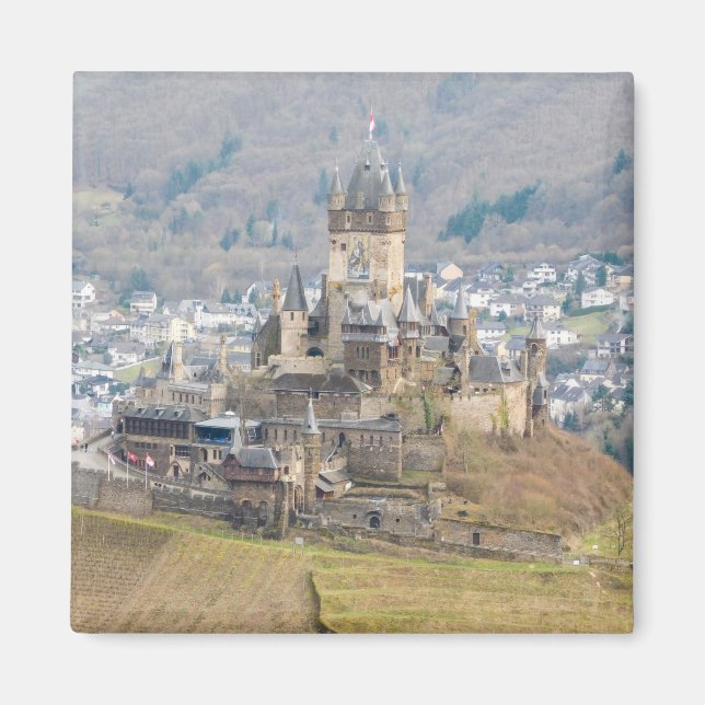 Tyskland Cochem Castle Magnet (Framsidan)