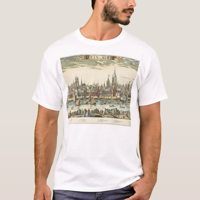 Tyskland: Cologne 1710 T-shirt (Framsida)