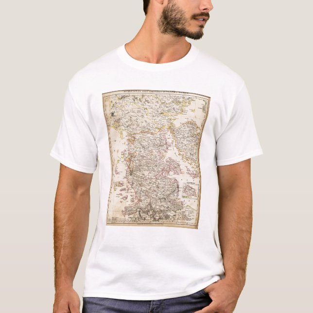 Tyskland Danmark T-shirt (Framsida)