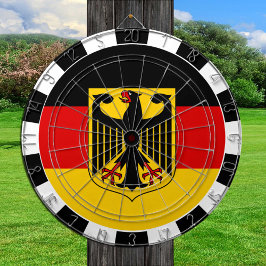 Tyskland Dartboard, spelbord, tysk Flagga Darttavla