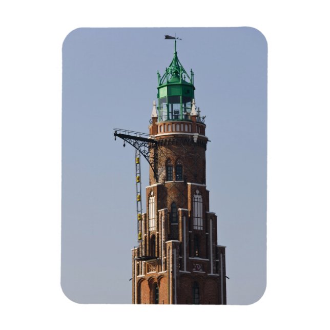 Tyskland, delstat Bremen, Bremerhaven. Hamn Magnet (Vertikal)