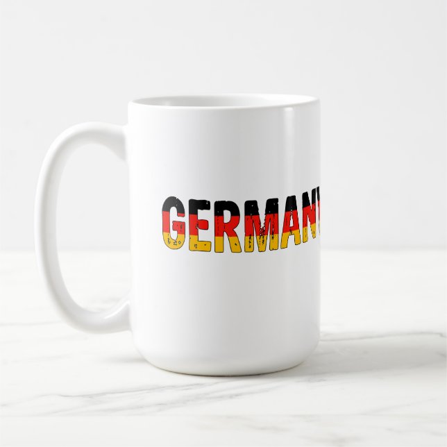 Tyskland design kaffemugg (Vänster)