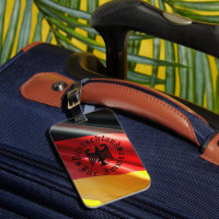 Tyskland/Deutschland För alltid/svart örn/flagga