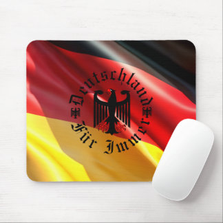 Tyskland/Deutschland Forever/svart örn/flagg Musmatta