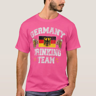 Tyskland Dricker Team Tyskland Öl Festivaler Oktob T Shirt