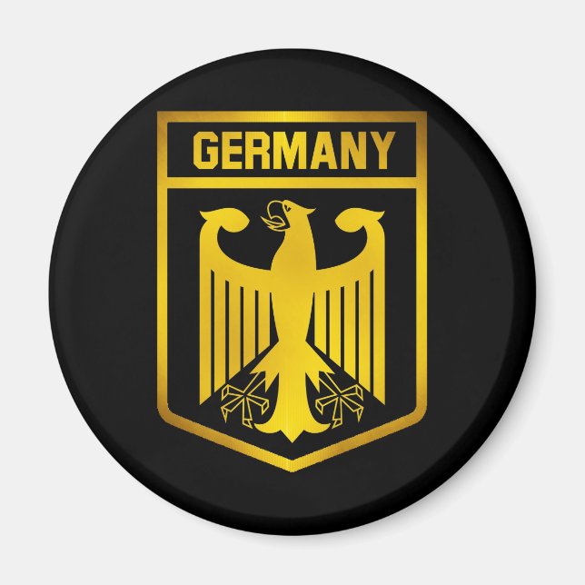 Tyskland Emblem Magnet (Framsidan)