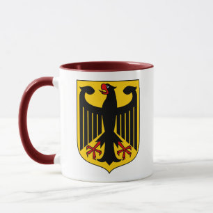 tyskland emblem mugg