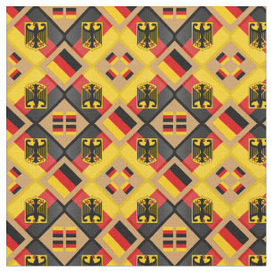Tyskland Fabric mode Eagle för tyska Flagga & Tre Tyg