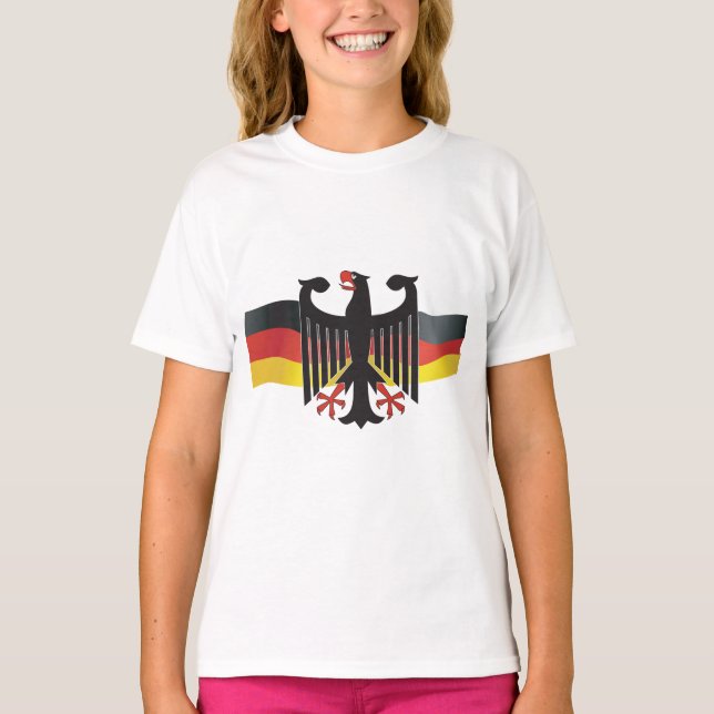 Tyskland Federalt Örnvapen T Shirt (Framsida)