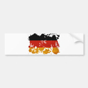 Tyskland flagga bildekal