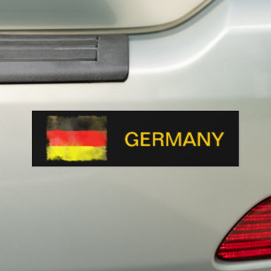 Tyskland Flagga Bildekal
