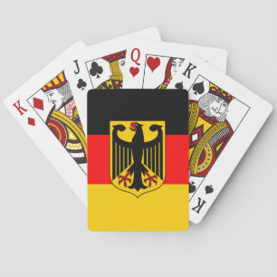 Tyskland Flagga Casinokort