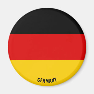 Tyskland Flagga Charming Patriotic Magnet
