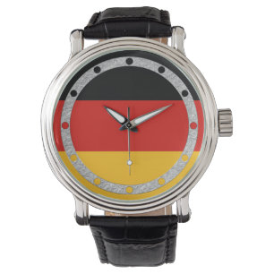 TYSKLAND FLAGGA FÄRG + era idéer Armbandsur