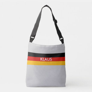 TYSKLAND FLAGGA FÄRG + era idéer Axelväska