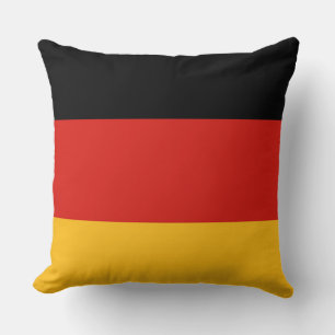 TYSKLAND FLAGGA FÄRG + era idéer Kudde