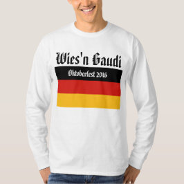 TYSKLAND FLAGGA FÄRG + era idéer Tee