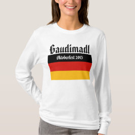 TYSKLAND FLAGGA FÄRG + era idéer Tee