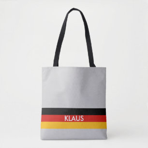TYSKLAND FLAGGA FÄRG + era idéer Tygkasse