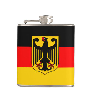 Tyskland Flagga Fickplunta