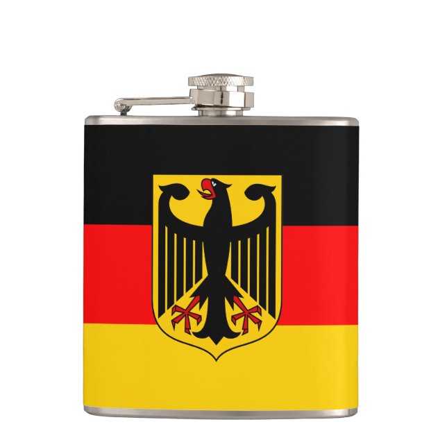 Tyskland Flagga Fickplunta (Framsidan)