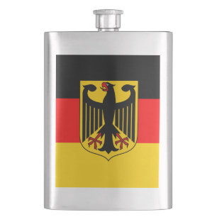 Tyskland Flagga Fickplunta