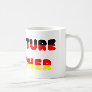tyskland flagga för miniatyrfinscher tyskland flag kaffemugg