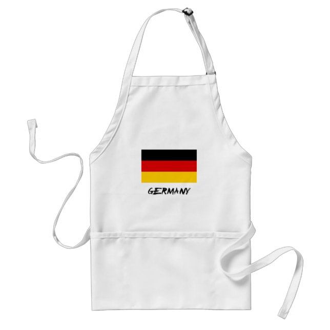 Tyskland flagga förkläde (Framsidan)