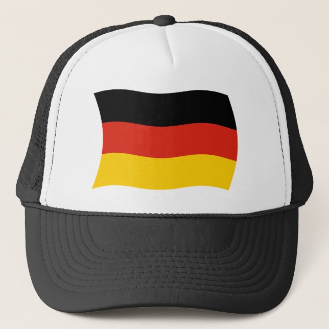 Tyskland Flagga Hatt Keps (Framsida)