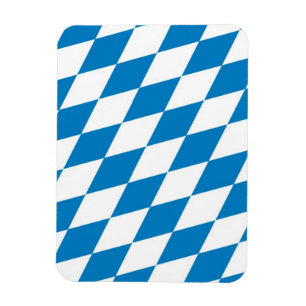 tyskland flagga i Bayern Magnet