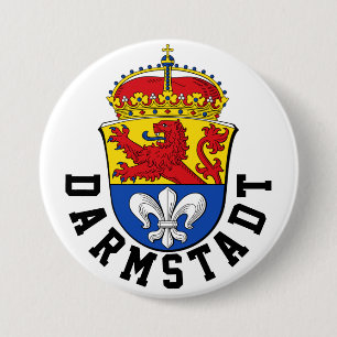 Tyskland flagga i Darmstadt Knapp