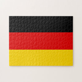 Tyskland Flagga Jigszawa Puzzle Pussel