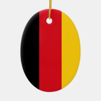 Tyskland flagga julgransprydnad keramik